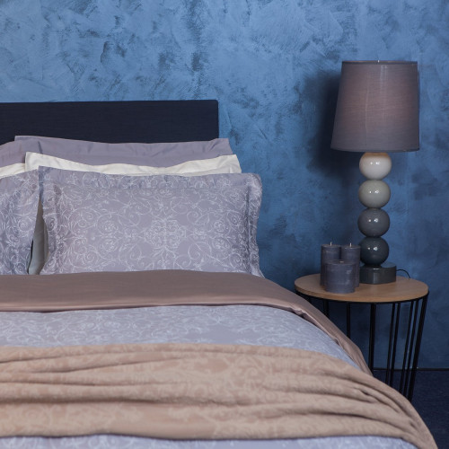 комплект постельного белья decoflux сатин семейный versaille grey в Волжском