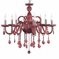 подвесная люстра ideal lux giudecca sp8 rosso в Волжском