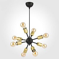 подвесная люстра tk lighting 1468 estrella black в Волжском