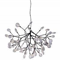 подвесная люстра crystal lux evita sp63 black/transparent в Волжском