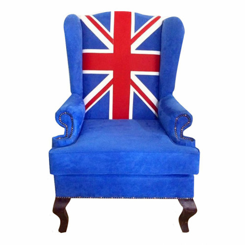 каминное кресло union jack classic в Волжском