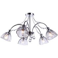 потолочная люстра arte lamp silenzio a9559pl-5cc хром в Волжском