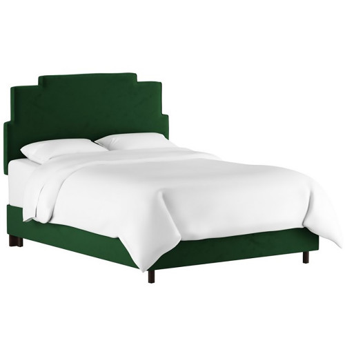 кровать двуспальная 160х200 зеленая paxton emerald velvet в Волжском