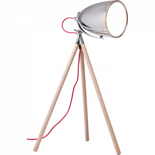лампа настольная chromatic tripod на деревянном штативе в Волжском