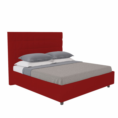 кровать двуспальная 180х200 красная shining modern в Волжском