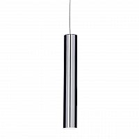 подвесной светодиодный светильник ideal lux ultrathin sp1 small round cromo в Волжском