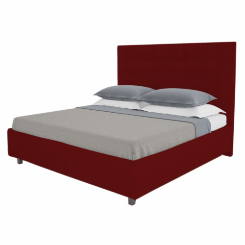 кровать двуспальная 180х200 красная royal black в Волжском