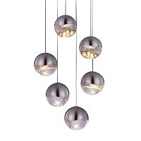 подвесной светильник globo 6u nickel от delight collection в Волжском