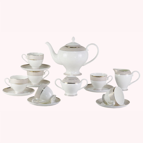чайный сервиз bianko 17 pcs tea set в Волжском