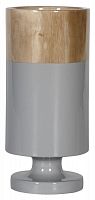 ваза настольная rustic chic tube wood grey в Волжском