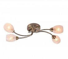 потолочная люстра idlamp carmina 201/4pf-oldbronze в Волжском