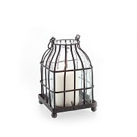 подсвечник-фонарь металлический со стеклом bird in cage i, 15 см в Волжском