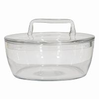 ваза настольная basket glass low в Волжском