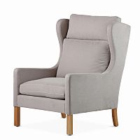 кресло wingback серый в Волжском