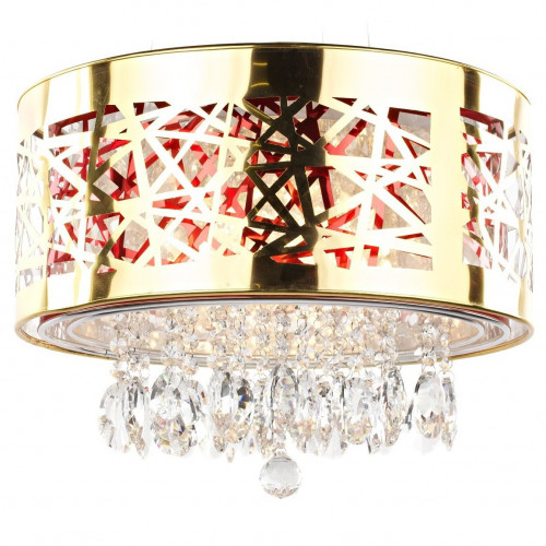 люстра nicolette золото, прозрачная в Волжском