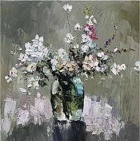картина маслом красивые цветы fiori в Волжском