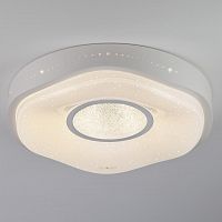 потолочный светодиодный светильник eurosvet shine 40011/1 led белый в Волжском