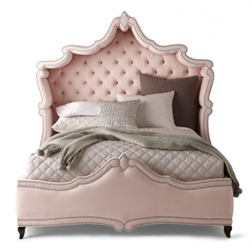 кровать imperial 90х200 розовый в Волжском