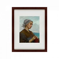 картина: ricoteuse bretonne, 1871 в Волжском