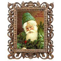 репродукция старинной рождественской гравюры a marry christmas в Волжском