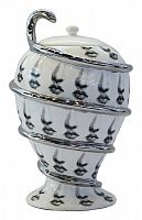 декоративная ваза с крышкой пьеро форназетти serpentino silver в Волжском