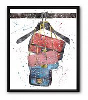 постер сумки chanel а4 в Волжском