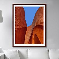 картина: perpective in red, architecture в Волжском