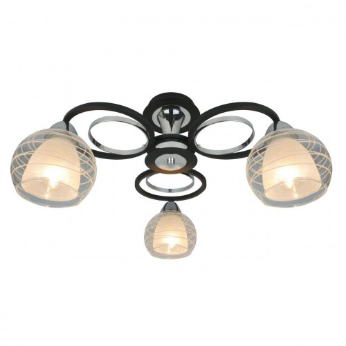 потолочная люстра arte lamp ginevra a1604pl-3bk в Волжском