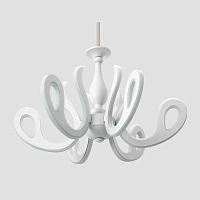 потолочная светодиодная люстра ambrella light orbital classic fk81/6 wh 292w d640 белая в Волжском