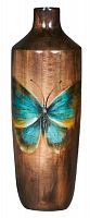 ваза настольная fresco turquoise butterfly в Волжском