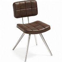 стул lola seat pu brown ножки из нержаеющей стали c589u09 от la forma (ex julia grup) в Волжском