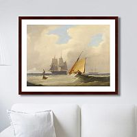картина: the sailboat, 1829г. в Волжском