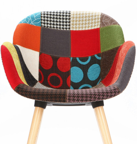 стул patchwork (eames style) разноцветный в Волжском