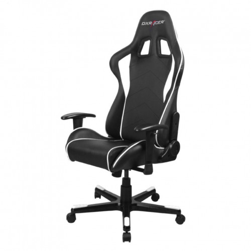 кресло геймерское dxracer formula черно-белое в Волжском