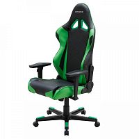 кресло геймерское dxracer racing черно-зеленое в Волжском