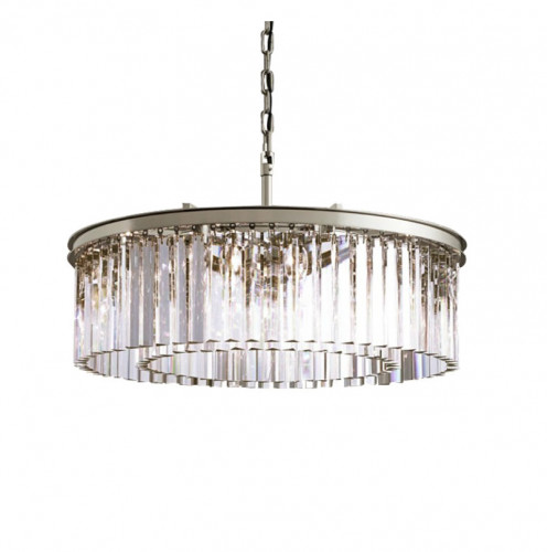 люстра prism silver 50 серебро, прозрачное стекло в Волжском