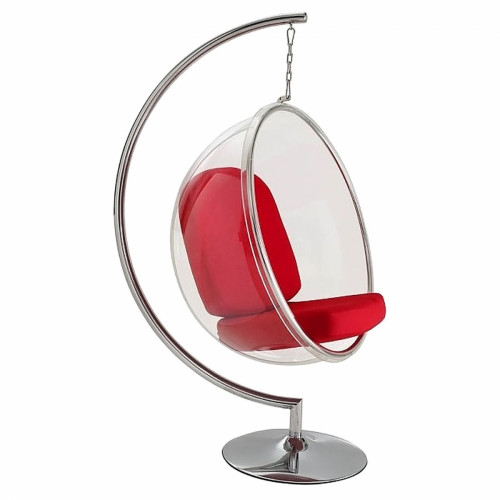 кресло bubble chair with stand красное в Волжском