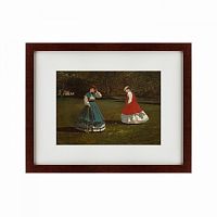 картина: a game of croquet, 1866 в Волжском