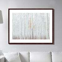 картина: the white wood forest в Волжском