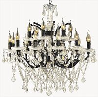 люстра avensis антик чёрная, прозрачная в Волжском