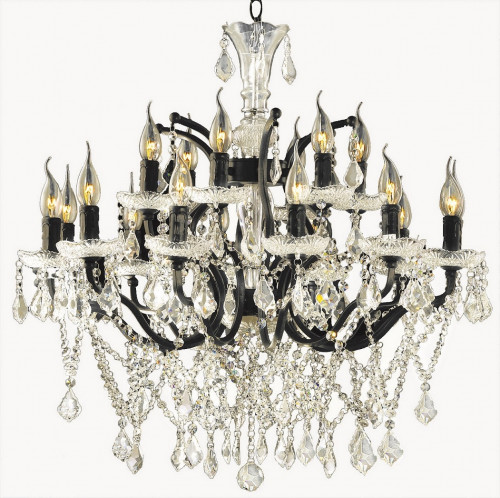 люстра avensis антик чёрная, прозрачная в Волжском